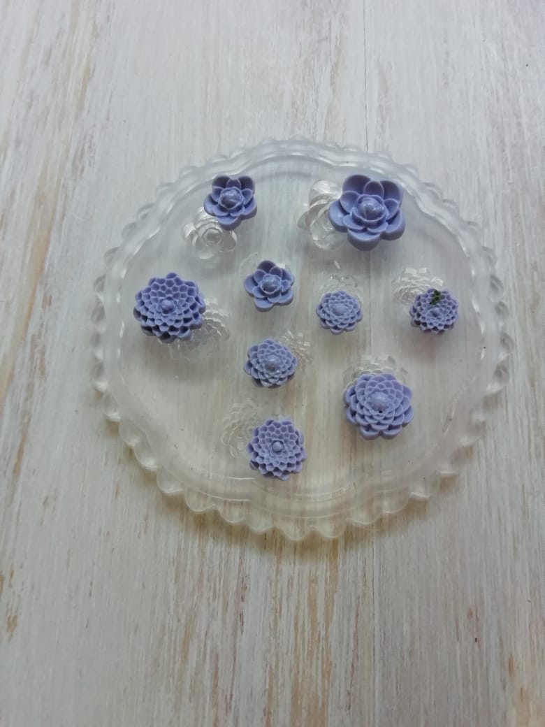 C025 - Mini - Flowers / Mould 3