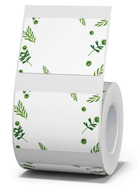 Thermal Labels compatible with B21 - B1 - B3S Label Machine - 45 x 35mm - 230 Labels per roll - PLANT DESIGN