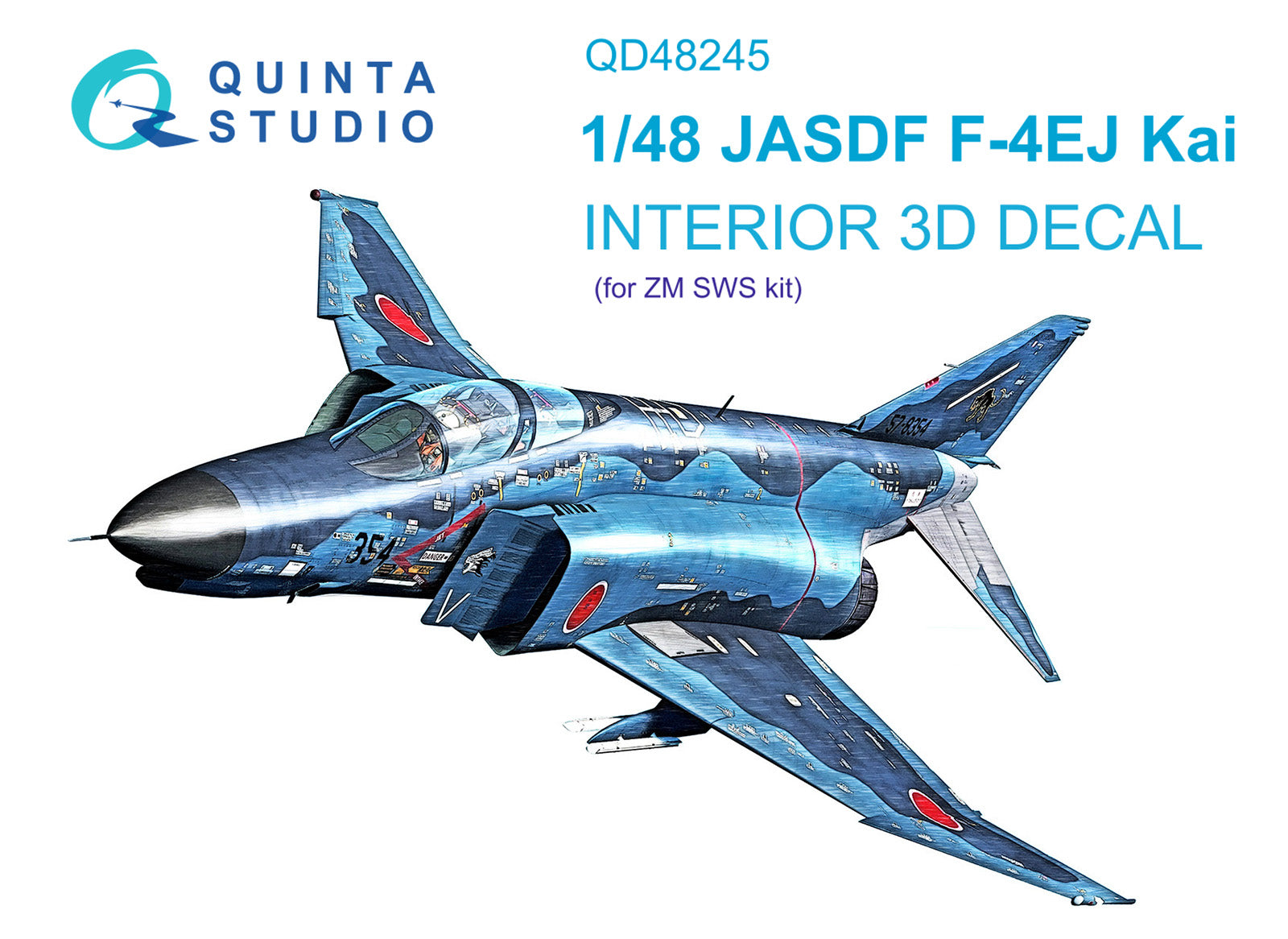 Quinta Studio - 1/48 F-4EJ Kai  QD48245 for ZM SWS kit