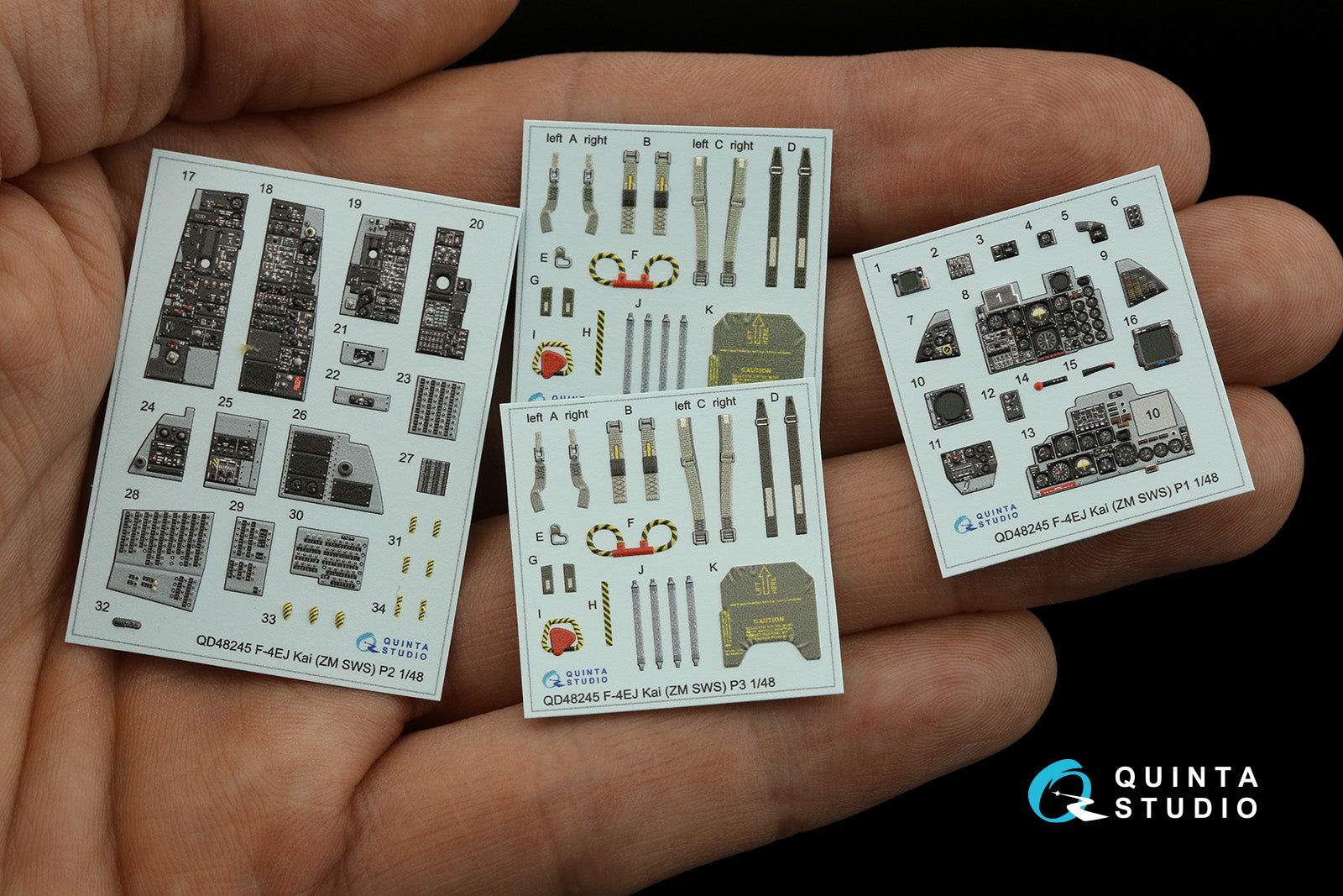 Quinta Studio - 1/48 F-4EJ Kai QD48245 for ZM SWS kit