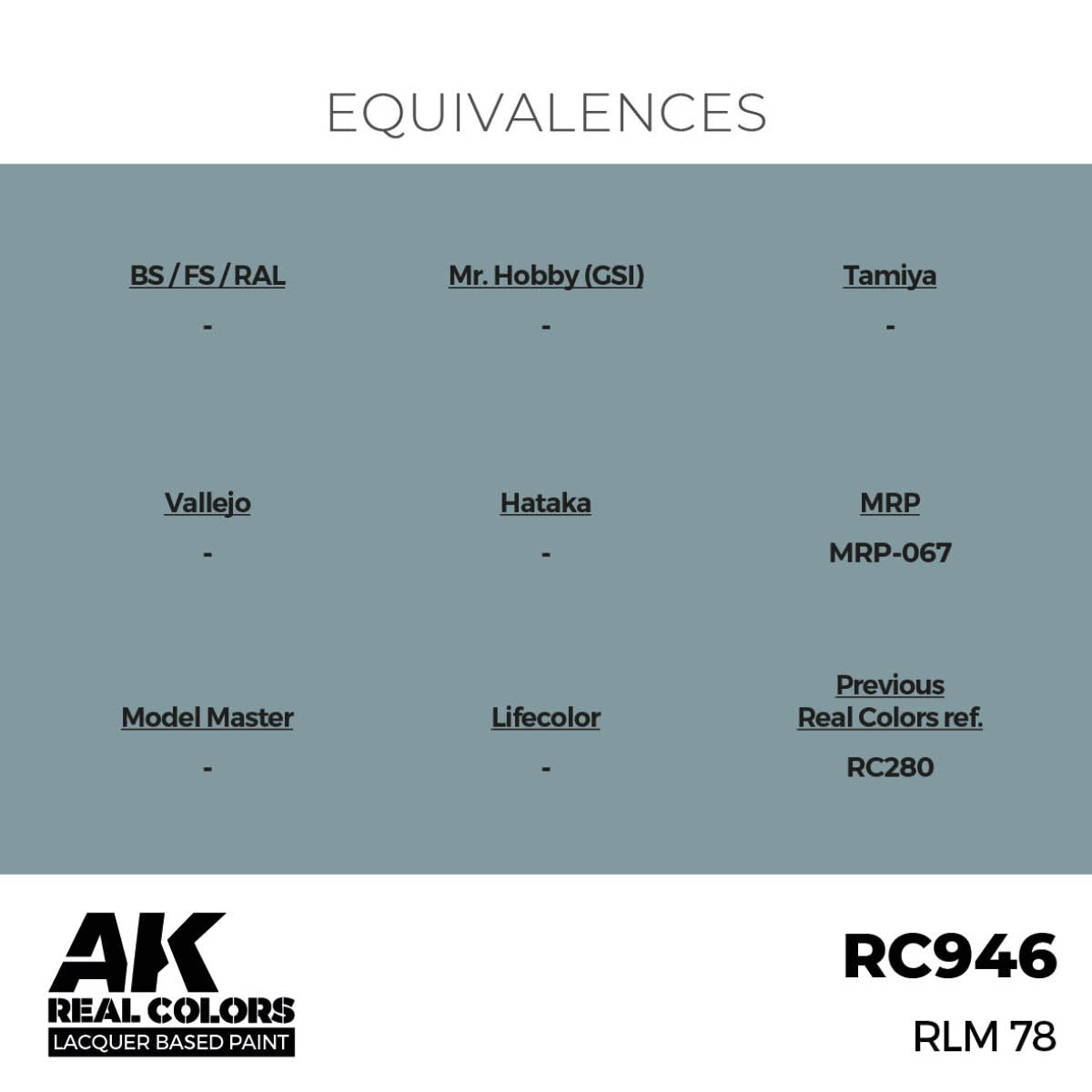 RC946 - RLM 78 - 17ML.