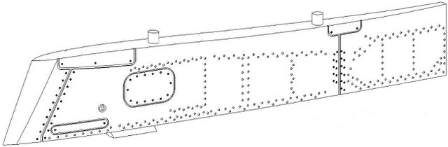 AD48029E - CRP18 Pylon (Set of 2) 1/48