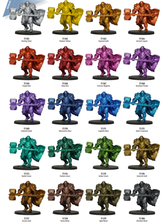 77.161 - Sterling Silver - Vallejo True Metallic Metal (18ml) - Airbrush