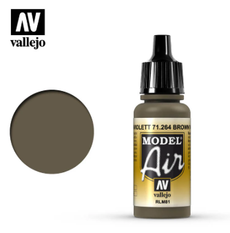 71.264 RLM81 Brown Violet - Vallejo Model Air - 17ML