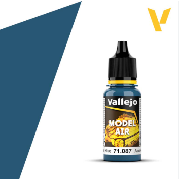 71.087 Steel Blue - Vallejo Model Air -18ml