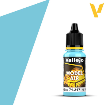 71.317 AII SV. GOL Light Blue - Vallejo Model Air - 18ML