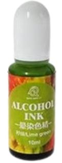 Lime Green - Low viscosity - Alcohol ink - 10ml