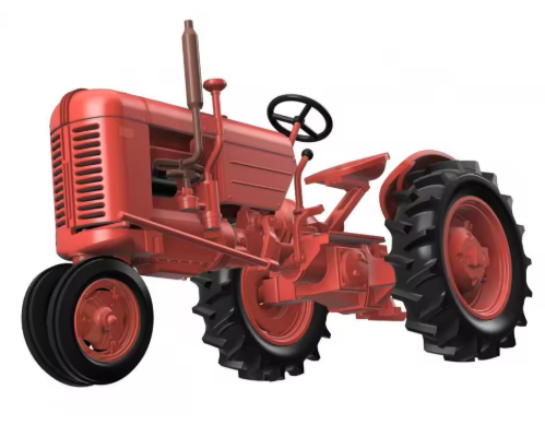 TM72001 - Thunder Model - 1/72 - US Army TRACTOR VAI with FIELD COMPACTION ROLLER - 2kits edition - with TRACTOR VAC conversion included
