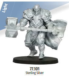 77.101 - Sterling Silver - Vallejo True Metallic Metal (18ml) - Light