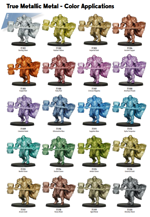 77.109 - Celestial Violet - Vallejo True Metallic Metal (18ml) - Light