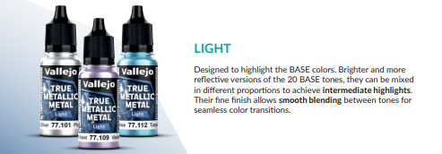 77.102 - Radiant Yellow - Vallejo True Metallic Metal (18ml) - Light