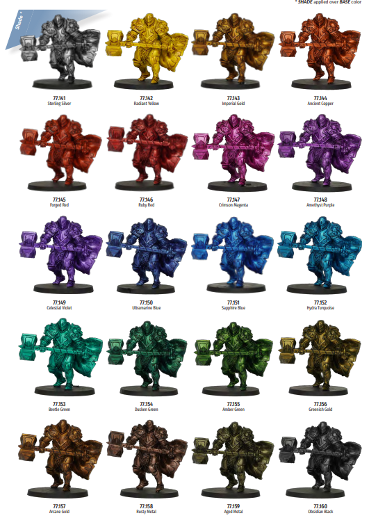 77.149 - Celestial Violet - Vallejo True Metallic Metal (18ml) - Shade