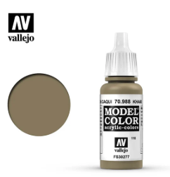 70.988 Khaki (Matt) - Vallejo Model Color 17ML