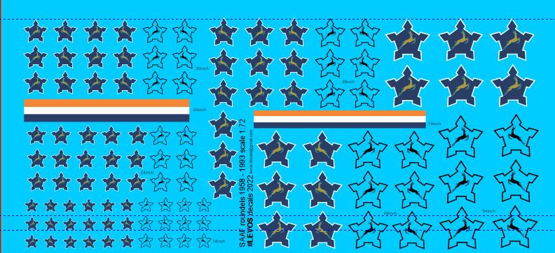 1/72 Castles with Bokkie Blue/Low Viz - 1958 - 1993