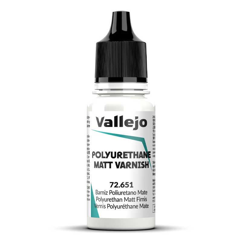 72.651 - Polyurethane Matt Varnish - 18ml - Vallejo