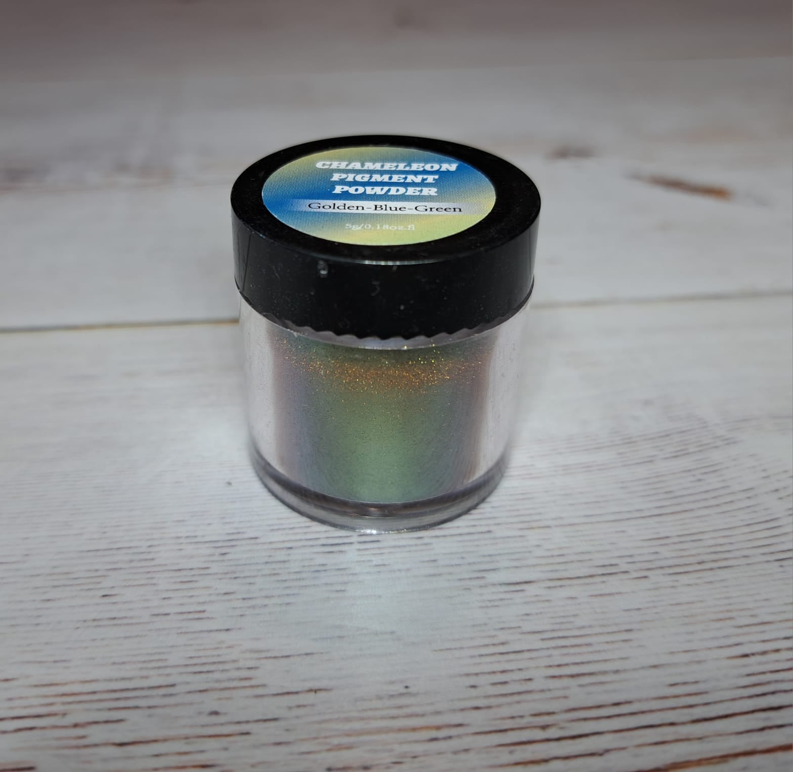 Chameleon Pigment Powders - 5 grams - Golden-Blue-Green