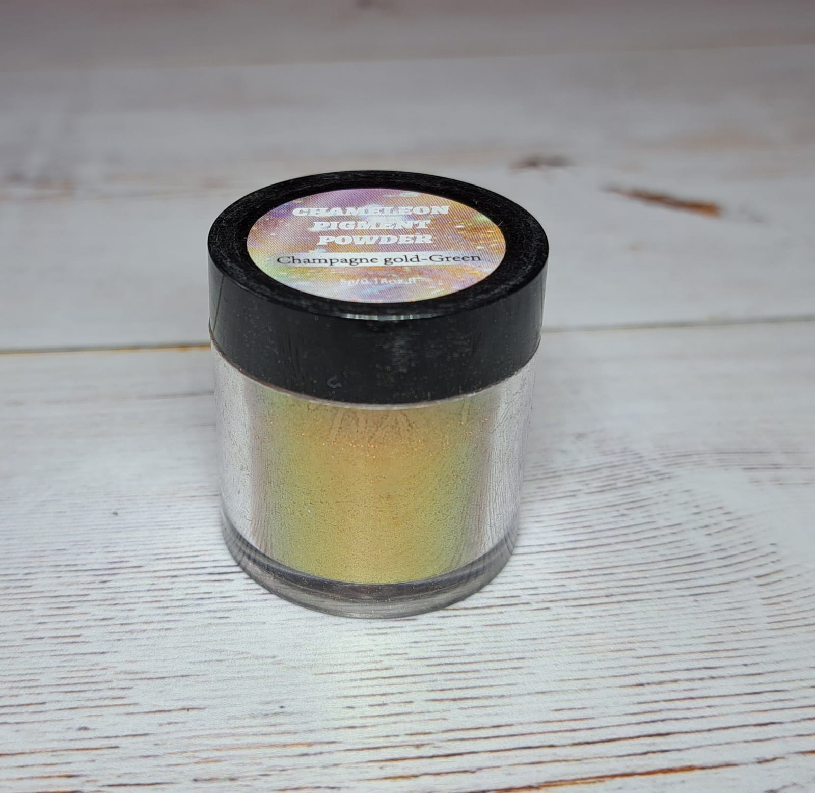 Chameleon Pigment Powders - 5 grams - Champagne gold - Green