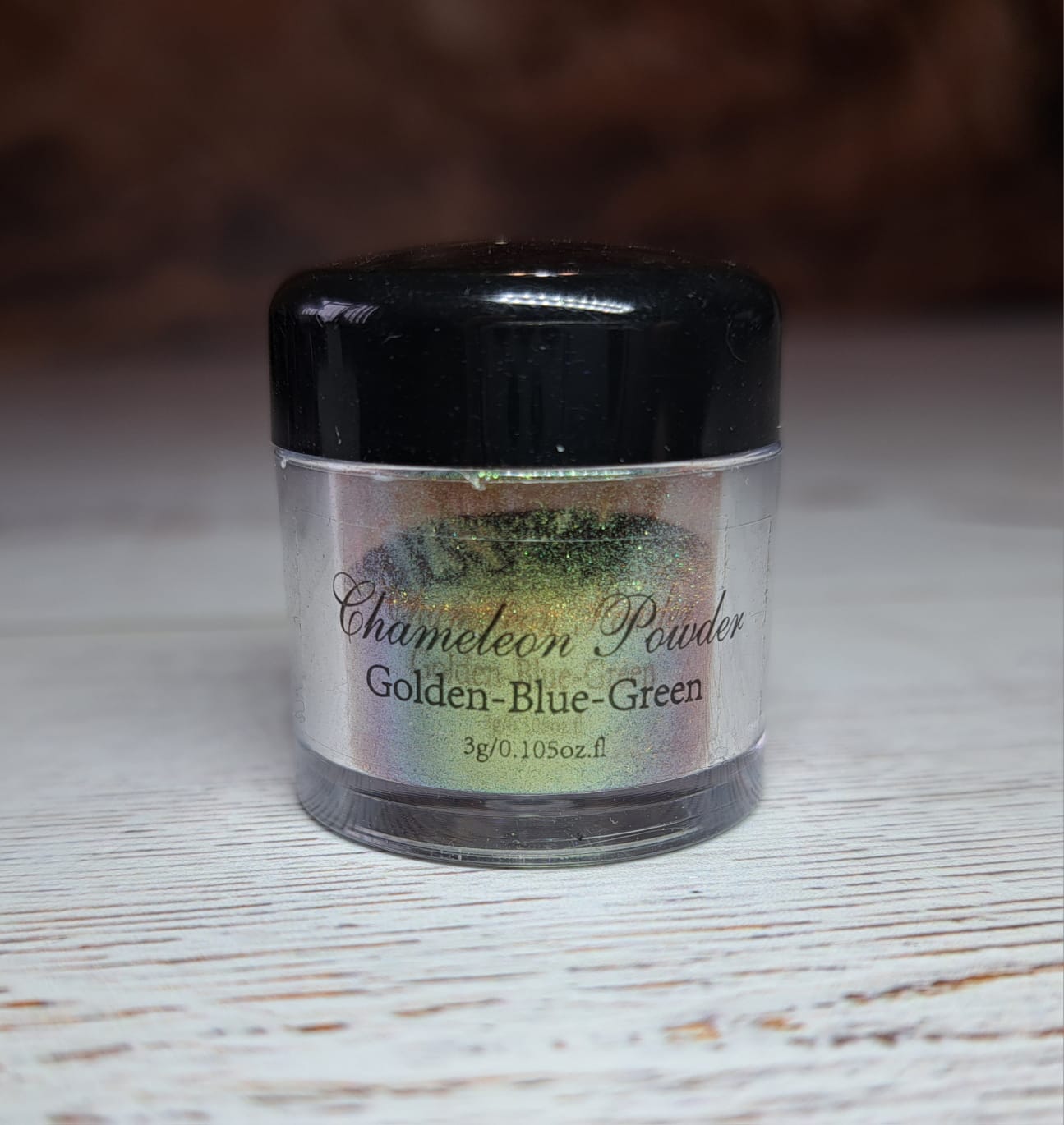 Chameleon Pigment Powders - Golden/Blue/Green - 3 grams