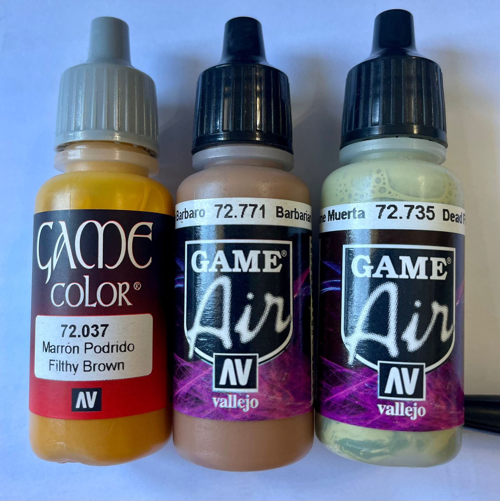 Vallejo Crazy Special Set 2 - x2 17ml - Game Air colors and x1 17ml - Game color