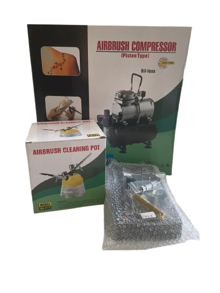 Ninja Airbrush & Compressor Starter Pack