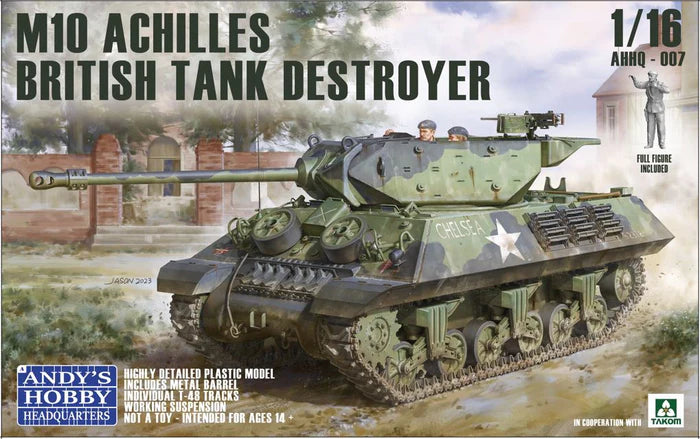 Andy's Hobby Headquarters AHHQ-007 - 1/16 British Achilles M10 IIc Tank Destroyer