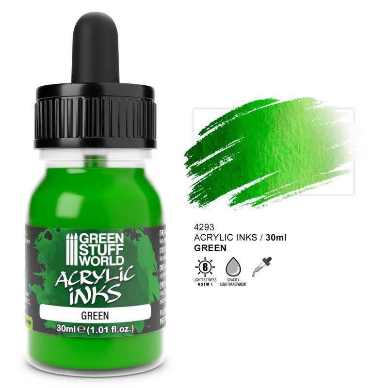 4293 - Acrylic Ink Opaque - Green