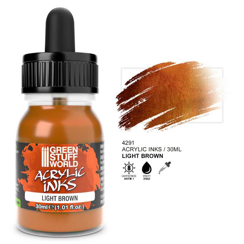 4291 - Acrylic Ink Opaque - Light Brown