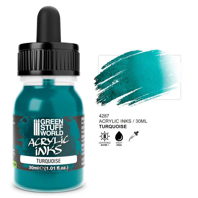 4287 - Acrylic Ink Opaque- Turquoise