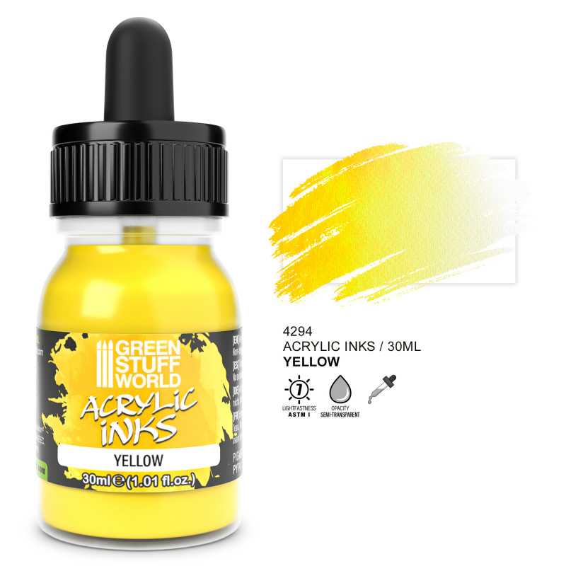 4294 - Acrylic Ink Opaque - Yellow