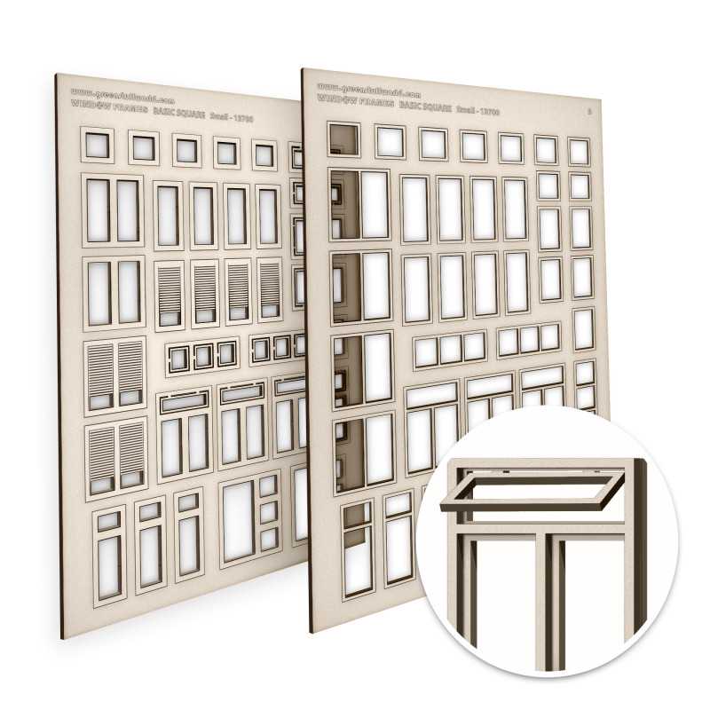 13700 - Basic Square Miniature Windows - Small