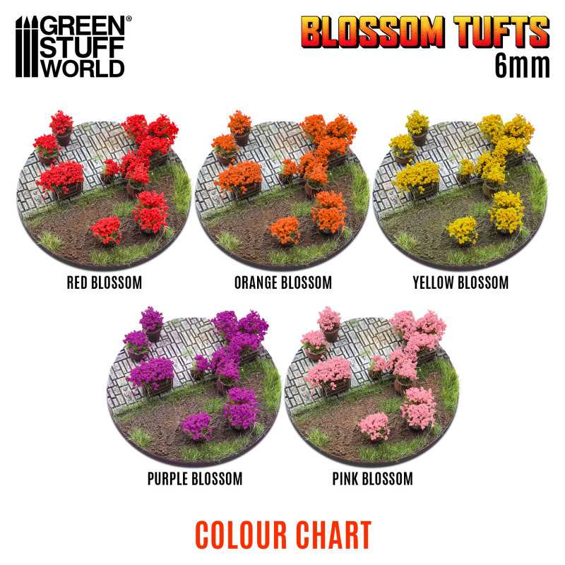13005  - Purple Blossom Tuft X 75