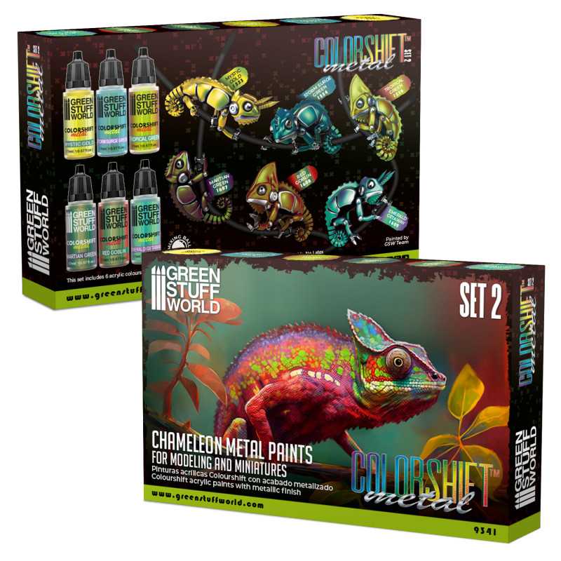 9341 - Colorshift Chameleon Metal Paints - Set 2