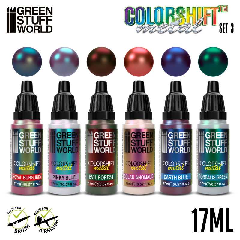 9349 - Colorshift Chameleon Metal Paints - Set 3