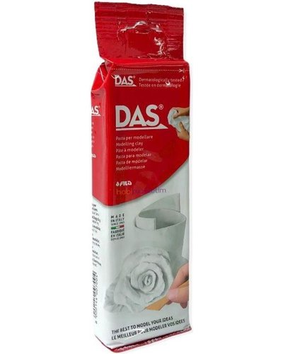 DAS Air Hardening Modelling Clay 500g White