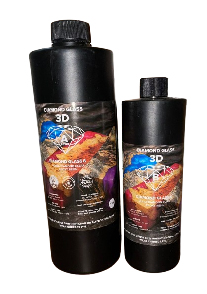 Diamond Glass Epoxy Resin 1.33 kg pack
