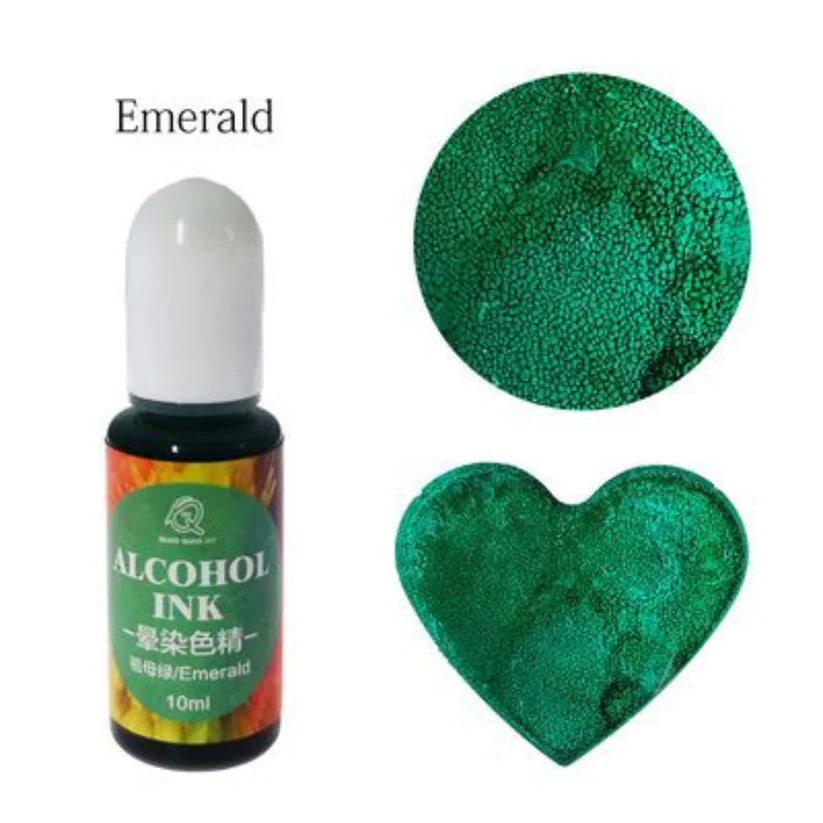 Emerald - Low viscosity - Alcohol ink - 10ml
