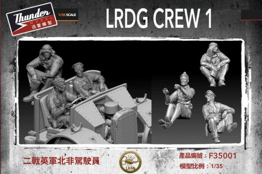 TMF35001 - 1/35 - Thunder Models - 1/35 LRDG Crew figure set 1
