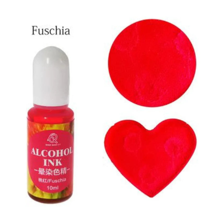 Fuchsia - Low viscosity - Alcohol ink - 10ml