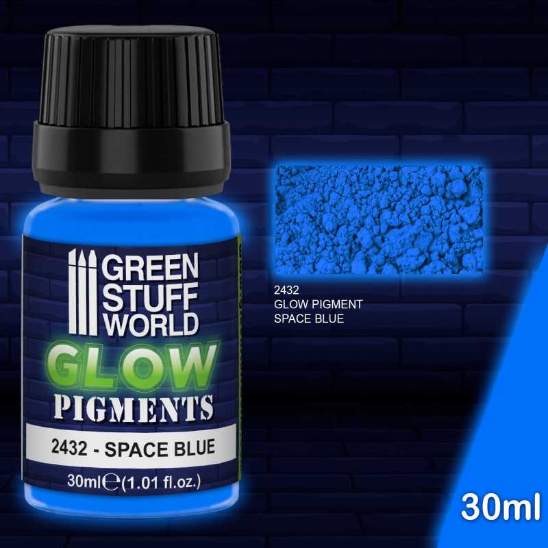 2432 - Glow in the Dark Pigment - Space Blue