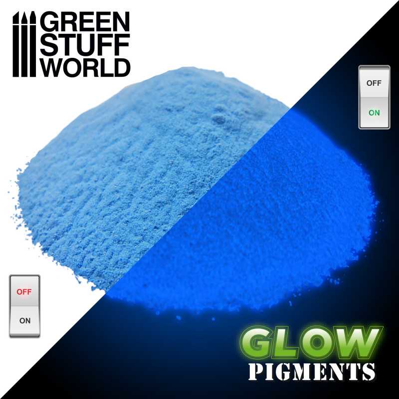 2432 - Glow in the Dark Pigment - Space Blue - 30 ml