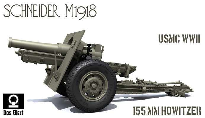 DW35023 - 1/35 - US 155mm Howitzer M1918