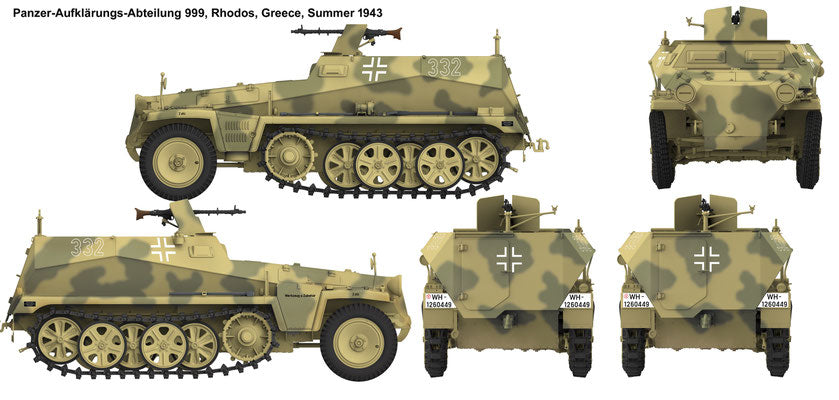 DW16018 - 1/16 - Sd.Kfz. 250/1 Ausf. A