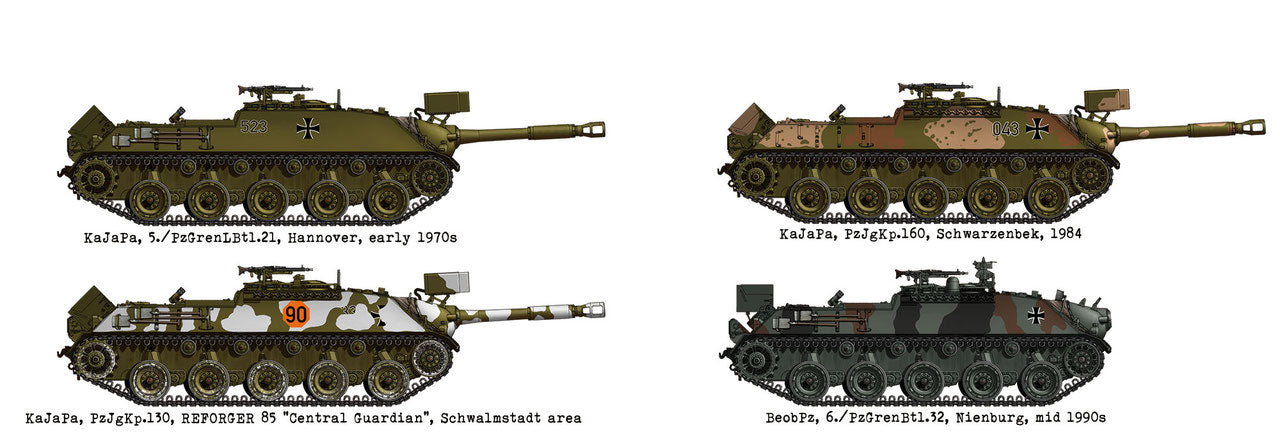 DW35031 - 1/35 - German Tank Destroyer / Artillery Observation Vehicle (2 in 1) - Kanonenjagdpanzer / Beobachtungspanzer