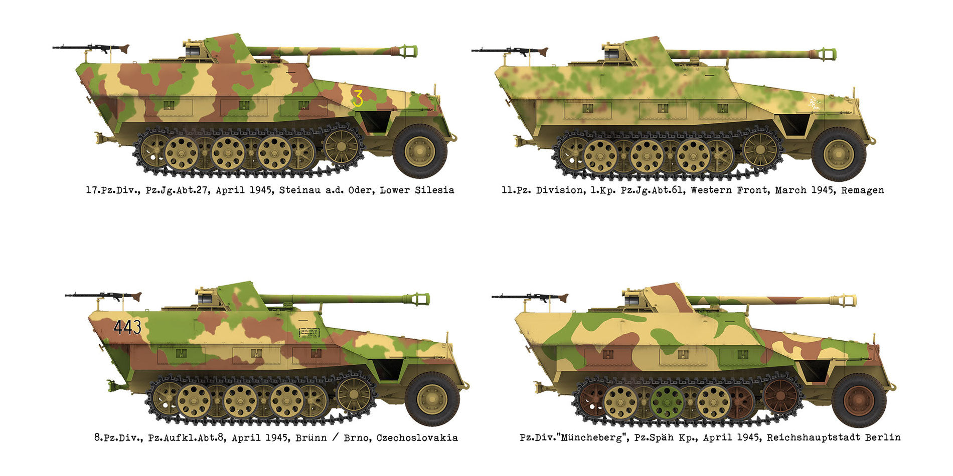 DW16022 - 1/16 - Sd.Kfz. 251/22 Ausf. D "Pakwagen" - No Figures Included
