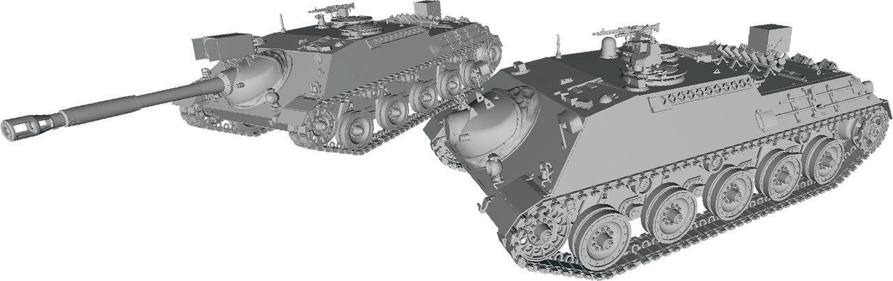 DW35031 - 1/35 - German Tank Destroyer / Artillery Observation Vehicle (2 in 1) - Kanonenjagdpanzer / Beobachtungspanzer