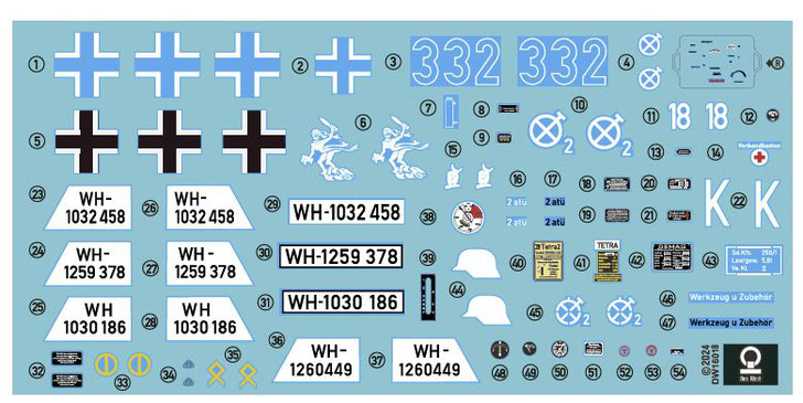 DW16018 - 1/16 - Sd.Kfz. 250/1 Ausf. A