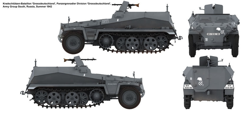 DW16018 - 1/16 - Sd.Kfz. 250/1 Ausf. A