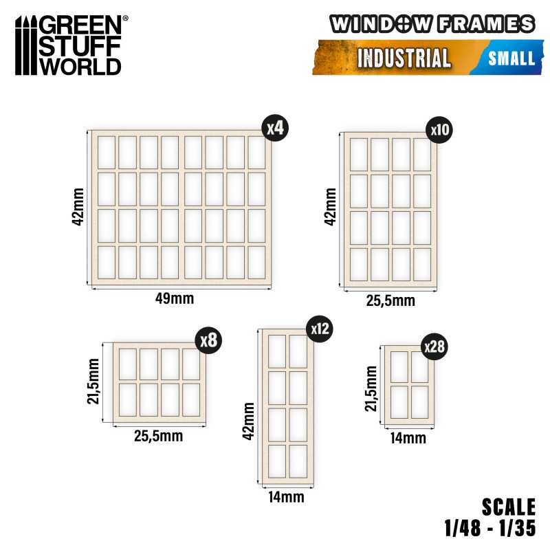 13706 - Industrial Miniature Windows - Small