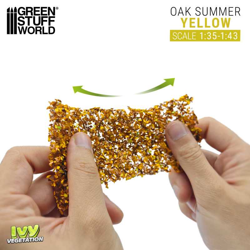 4634 - IVY Foliage Sheets - Oak Autumn 1:35/1:43 Yellow Oak - Large