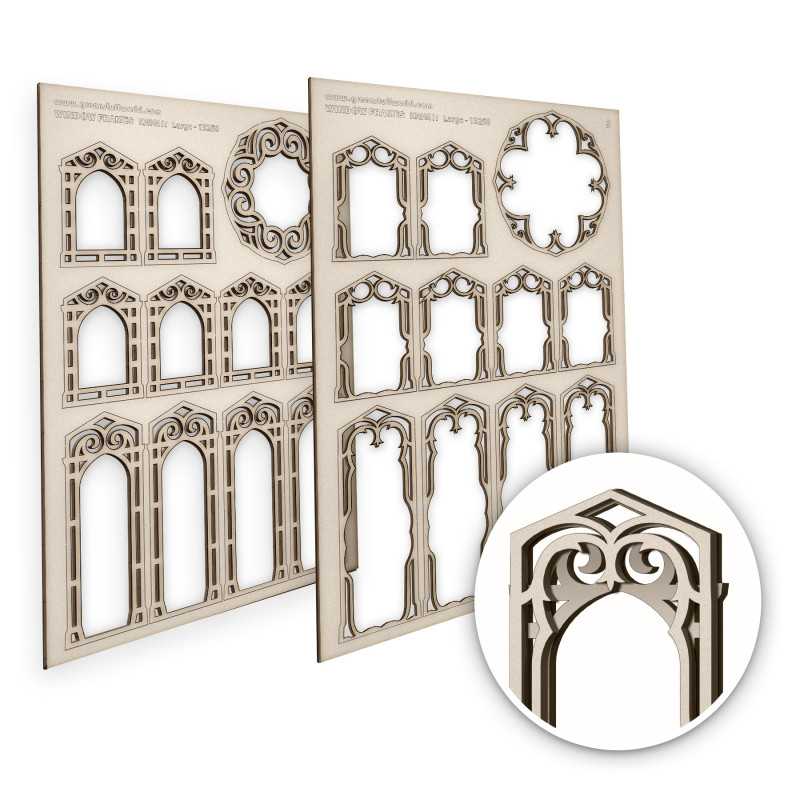 13258 - Knight Miniature Windows - Large